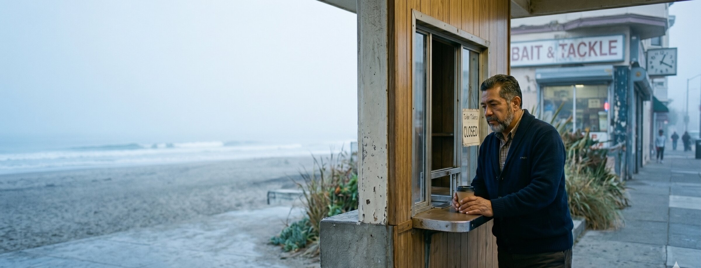 Lulu Garcia at Ocean Beach, 6:55 a.m. Saturday